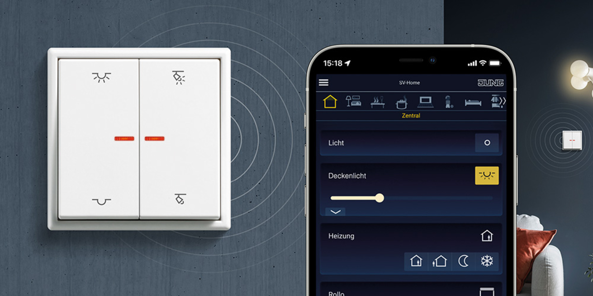 KNX RF Taster bei Elektro Klippel in Aue